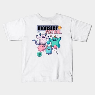 Monster Festival Kids T-Shirt